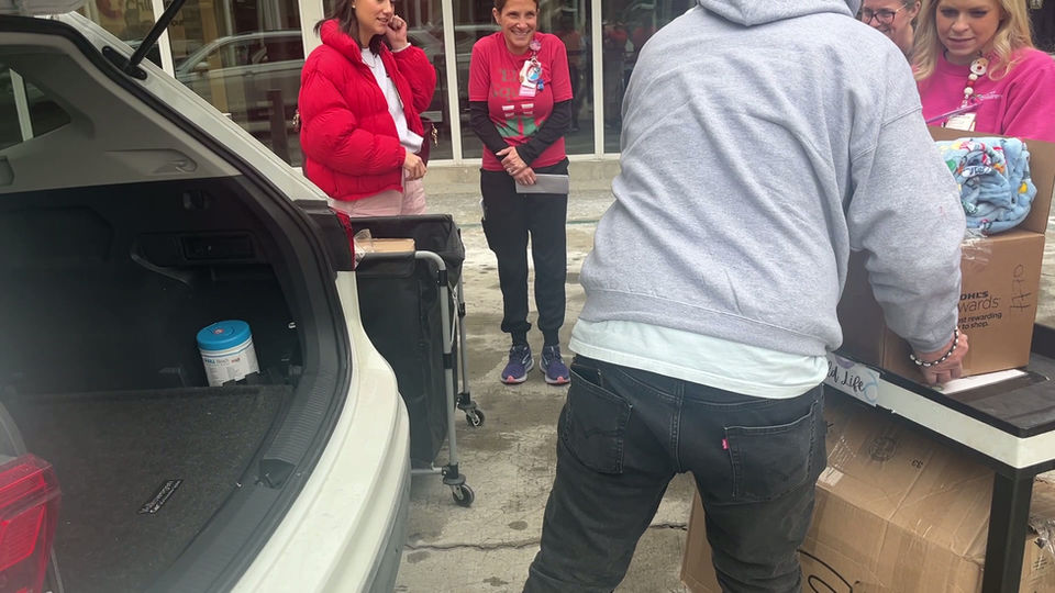 Delivering Friends of Finn Foundation Care Packages with Your Support | December 16, 2025